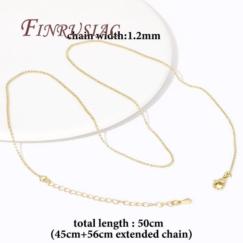 5 Pieces/Lot Adjustable Chains 18K Gold Plated Necklace Chains For Jewelry Making Findings,Pendants Chain with Lobster Clasps