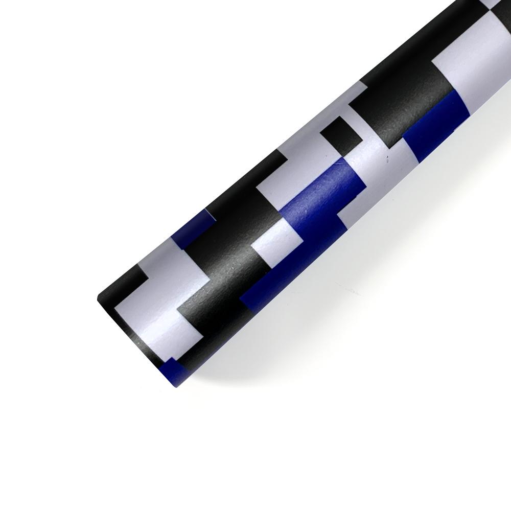 Car Stickers Blue Camouflage Pattern Vinyl Wrap Film Glue Waterproof Decorate Sticker for Computer Motorcycle Car Accessories