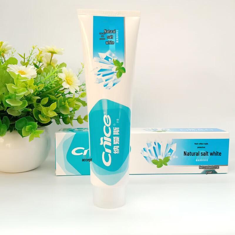 Nice Yichijie White Salt Mint Toothpaste Family Pack