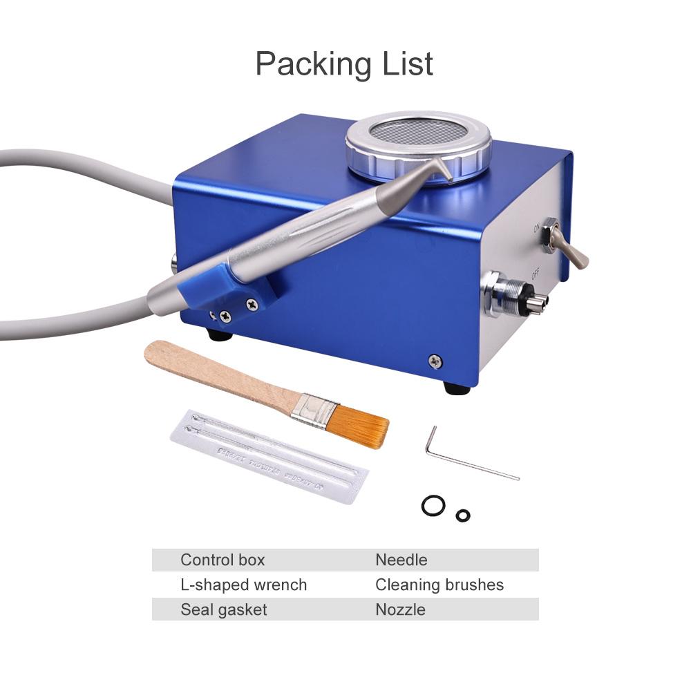 Dental Teeth Sandblasting Machine B2/M4 Air Polisher Flow Air Driven Device Teeth Cleaning Whitening Polishing Dental Equipment