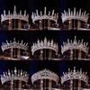 Bridal Wedding Elegant Crown Shiny Rhinestone Headdress
