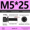 Class 12.9 Socket Head Cap Screw with Washer - M4/M5/M6/M8/M12 Cylindrical Head Three-Piece Combo