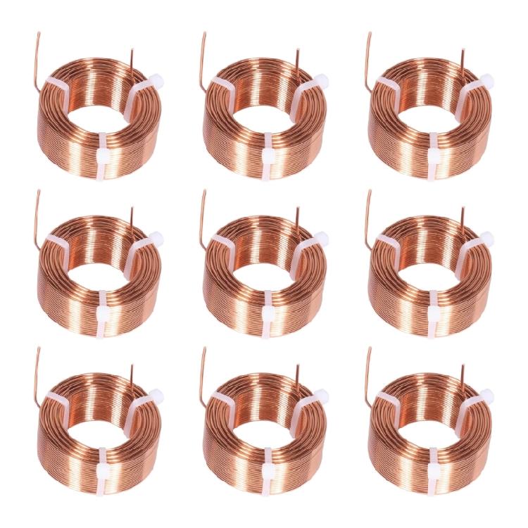 Speaker Builders Air-Cores Inductor Coil with 4N Oxygen-Frees Copper Winding for Crossover Networking Assembly and Updates