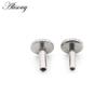 Alisouy 1PC G23 Titanium Internally Threaded Labret Shaft Lip Replacement Flat Bar Ear Tragus Stud Earring Body Piercing Jewelry