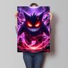 Cartoon Anime  Gengar Character Poster Print Kids Room Bedroom Decoration Painting Children's Holiday Gifts Classic