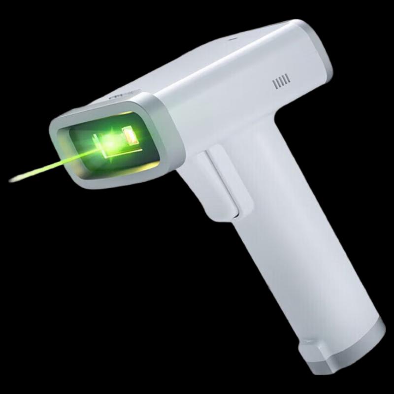 Deli 14970 Wired QR Code Barcode Scanner with LED Fill Light