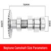 UA Neptune HS125T Compatible Camshaft for Haojue Suzuki - Fuxing Lixing Red, Blue, Giant Superman Rocker Arm
