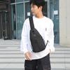 Men's Breast Bag Men's New Simple Multi-functional Sports Backpack Leaf Commuting Versatile Men's Breast Bag