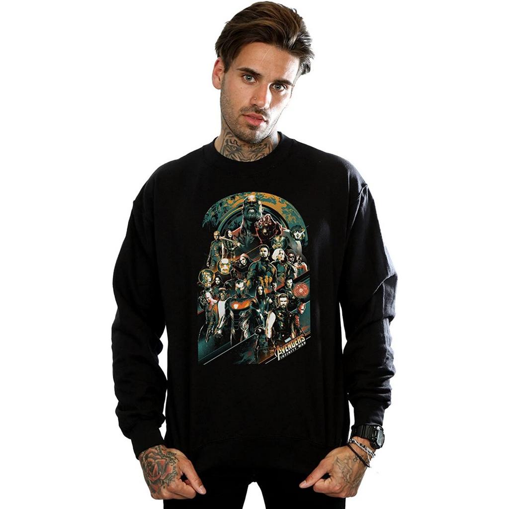 Avengers Infinity War Herren-Team-Sweatshirt aus Baumwolle
