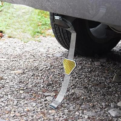 Hot Sale Car Belt Ground Wire Earth Strap Anti Static Exhaust Warning Reflective Metal Safe Str V2D7