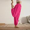 Pantalon de jogging décontracté pour femme à jambe droite avec poches