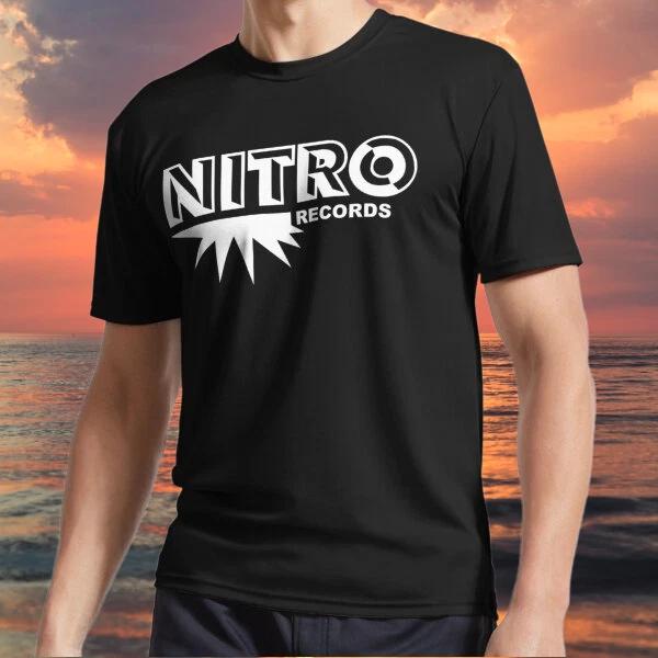 

New item nitro records Essential Logo TEE T shirt Funny American Size S to 5XL 4XL
