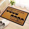 Diatom Mud Floor Mats Non-Slip Waterproof Carpet Bathroom Mat Creative Door Mat Personalized Welcome Mat Outdoor Carpet