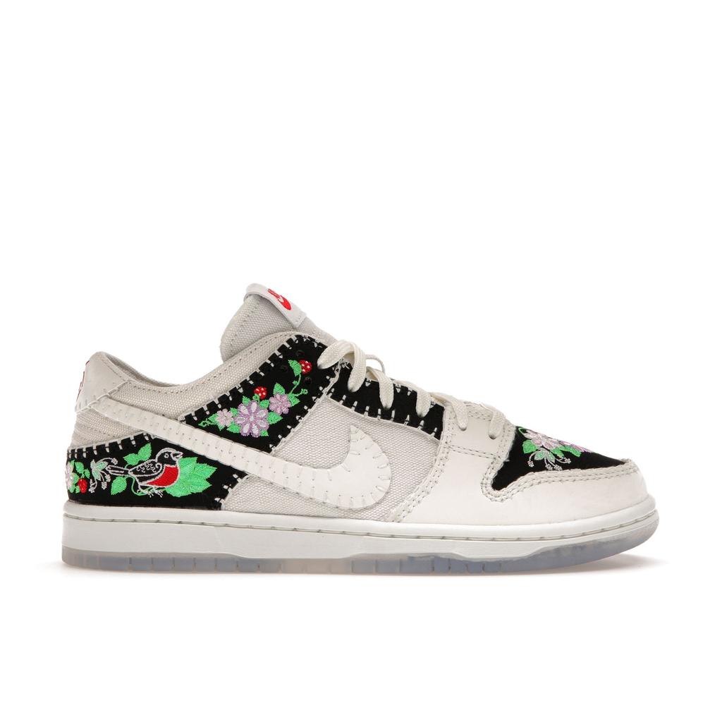 Nike Dunk Low Decon SB N7 - Sail Black Unisex-Sneaker Weiß Hellgrün-Spark Summit-White FD6951-300