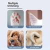 Dog Paw Trimmer Rechargeable Electric Cordless Quiet Shaver with LED Light Pet Hair Trimmer for Face Nails Body Ears Pet Puppy