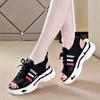 Sandals For Women Outdoor Open Toe Platform White Woman Shoes Or Casual With Premium Offer Vip Comfortable And Elegant Pvc