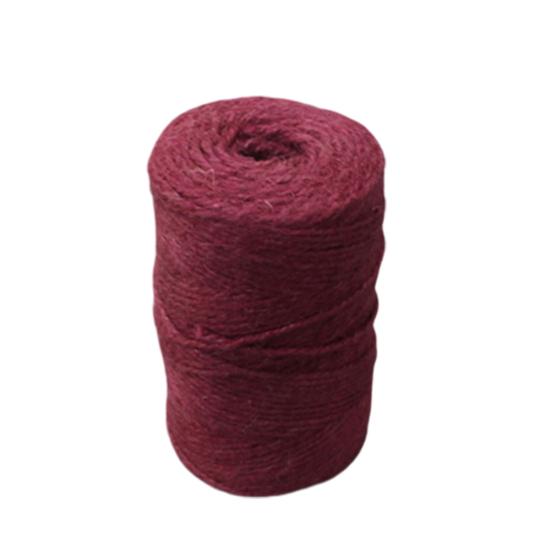 50/100cm Sznurek jutowy Lina konopna DIY Craft Sznurek Wesele Dekoracje