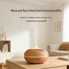 Aroma Diffuser: 300ML Wood Grain Ultrasonic Humidifier with Large Mist Output