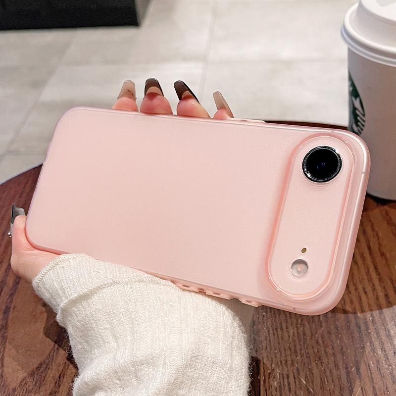 0.45mm Ultra Thin Matte Soft Silicone Case For iPhone Air 17 16 15 14 Pro Max Plus 16E Candy Color Translucent Slim Clear Shell