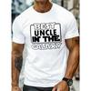 European Sizes Men's Summer T-shirt, Graphic Print Short Sleeve Tees Trend Casual Tops for Daily Life Fashionable Cool Tee Tops for Men