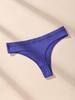 7 Stück Damen Strings Slips Baumwolle Gestreift Unterwäsche Sexy Unterhosen Einfarbiges Höschen Weiche G-Strings Damen Dessous Übergröße XS-XL