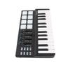 25 Key Ultra Portable USB MIDI Keyboard Controller with 8 Colorful Backlit Trigger Pads