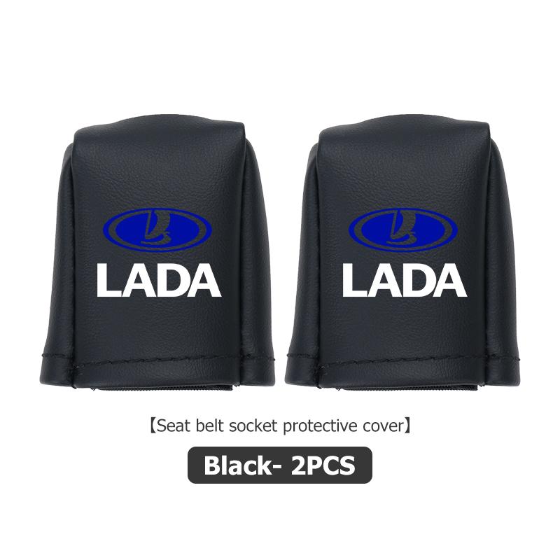 For Lada Car Seat Belt Buckle Protective Cover Safety Belt Plug Clip Case Vesta Granta Vesta Niva 4X4 Largus Vaz Samara 2110