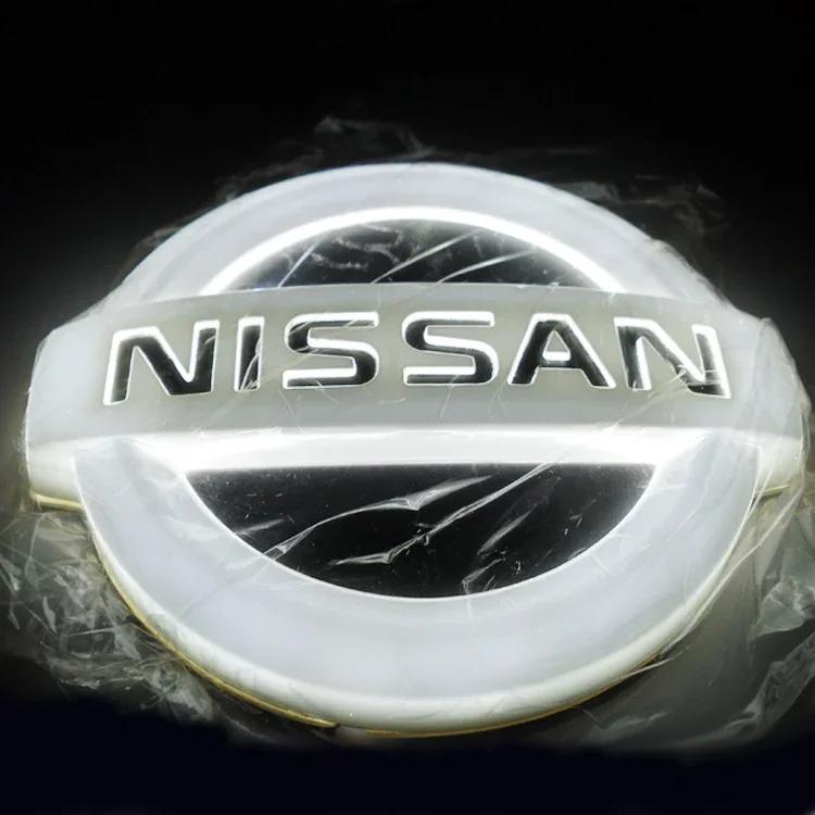 For Nissan MBQ04D Led Car Front Rear Emblem Badge Sticker for Nissan Sylphy Qashqai J11 Altima X-Trail T32 Juke Sentra Teana Almera Versa Note