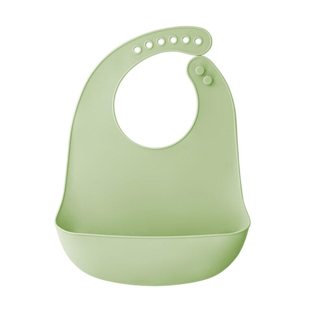 Silicone World Waterproof Silicone Bibs Baby Kids Stuff Kids Bib Aprons Girl Boy Adjustable Soft Silicone Bib Baby Feeding Stuff