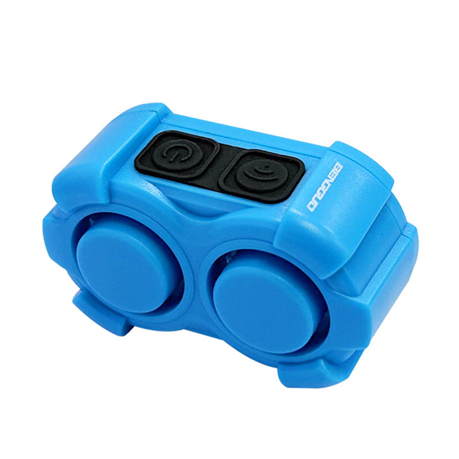 

Rechargeable Bike Bells Light Super Bright Front Headlight Adjustable Angle with Horn Speaker for Commuter Road Cyclists синий