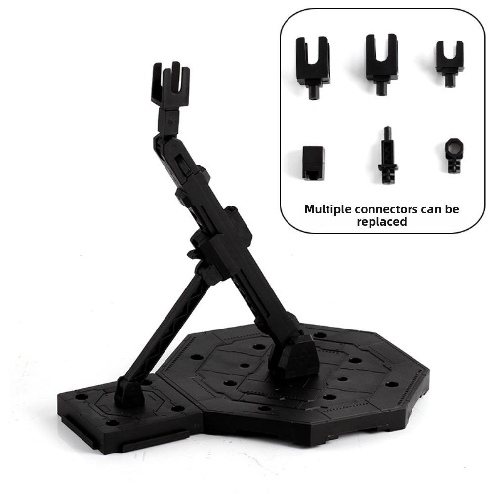 Replaceable Connectors Action Figure Stand Adjustable Arm Model Support Stand  Model Display