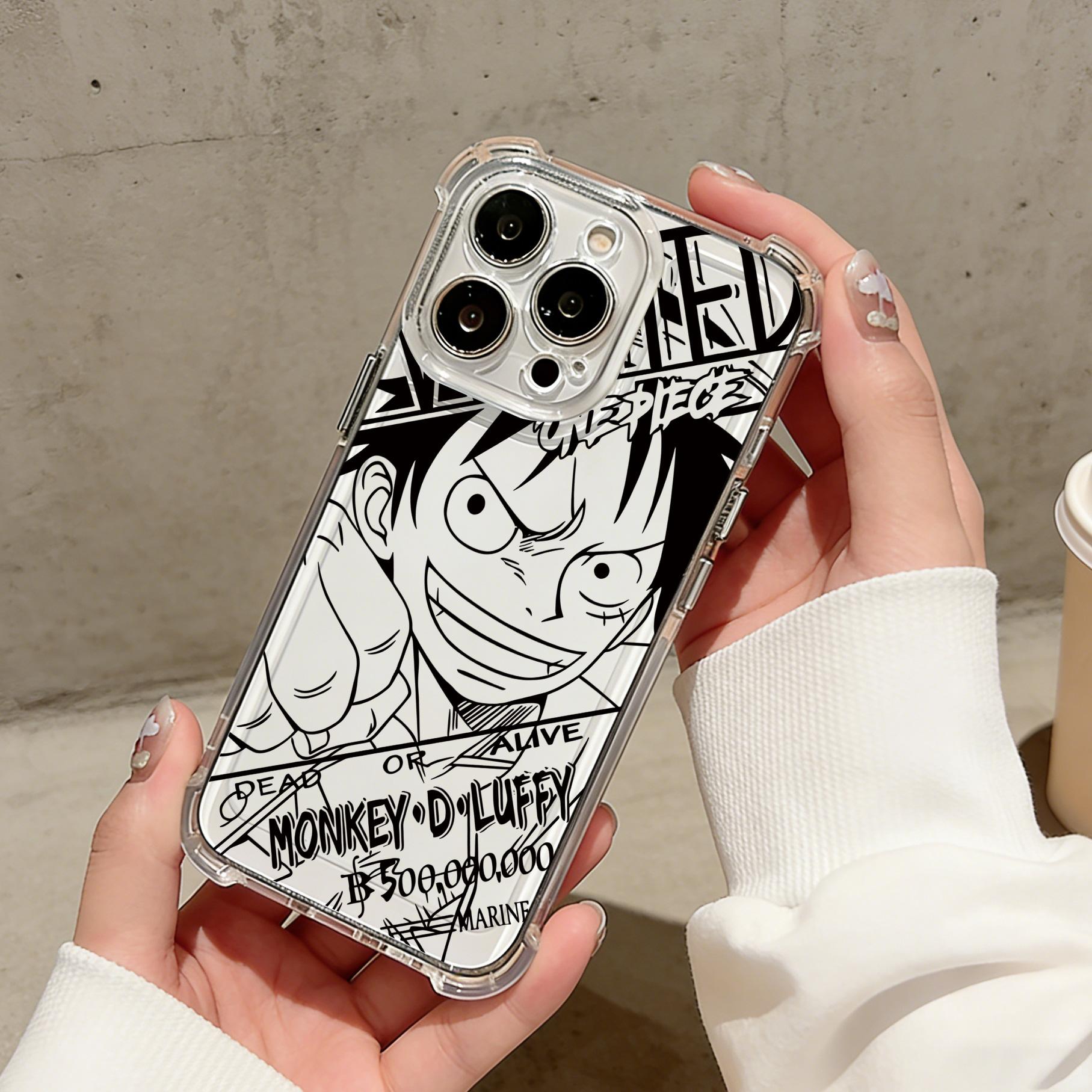 Anime Luffys Zoros AntiFall Clear Phone Case For Xiaomi Redmi 14C 13C 12C K50 K40 Note 14 13 12 11 10 9S A1 A2 A5 Pro Plus 4G 5G Redmi Note 10 5G