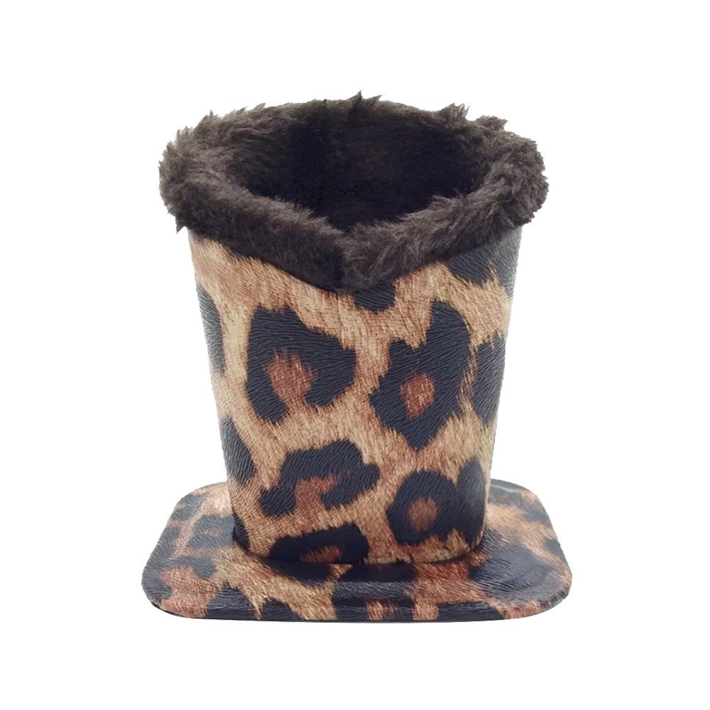 Leather Eyeglass Stand Plush Glasses Shelf Fashion Sunglass Holder Office