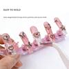 1set Flower Laser Aurora Ice Clear Magnetic Nail Tip Display Stand for Manicure Press-On Nail Training Acrylic Showing Shelves