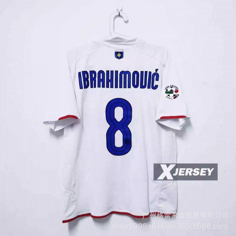 Klasické Retro Fotbalové Dresy Evropské Top Ligy Barcelona 2006 AC Milán 09/10 Inter Fotbalové Tréninkové Dresy
