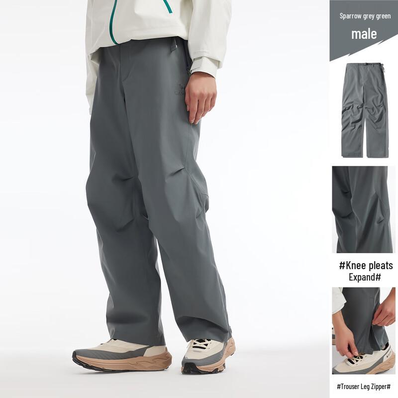 

CAMEL Men s Windproof Waterproof Fleece-lined Hiking Pants A14CA46805