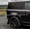 Gloss Black Widened Wheel Arches for New Defender 110/90 - Black Warrior Upgrade