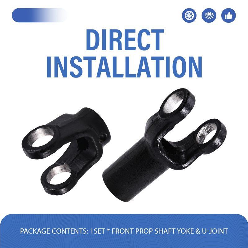 For Polaris Ranger 400 2010-2014 Front Prop Shaft Yoke& U-Joint Part Numbers 2203704 2203698 2203703