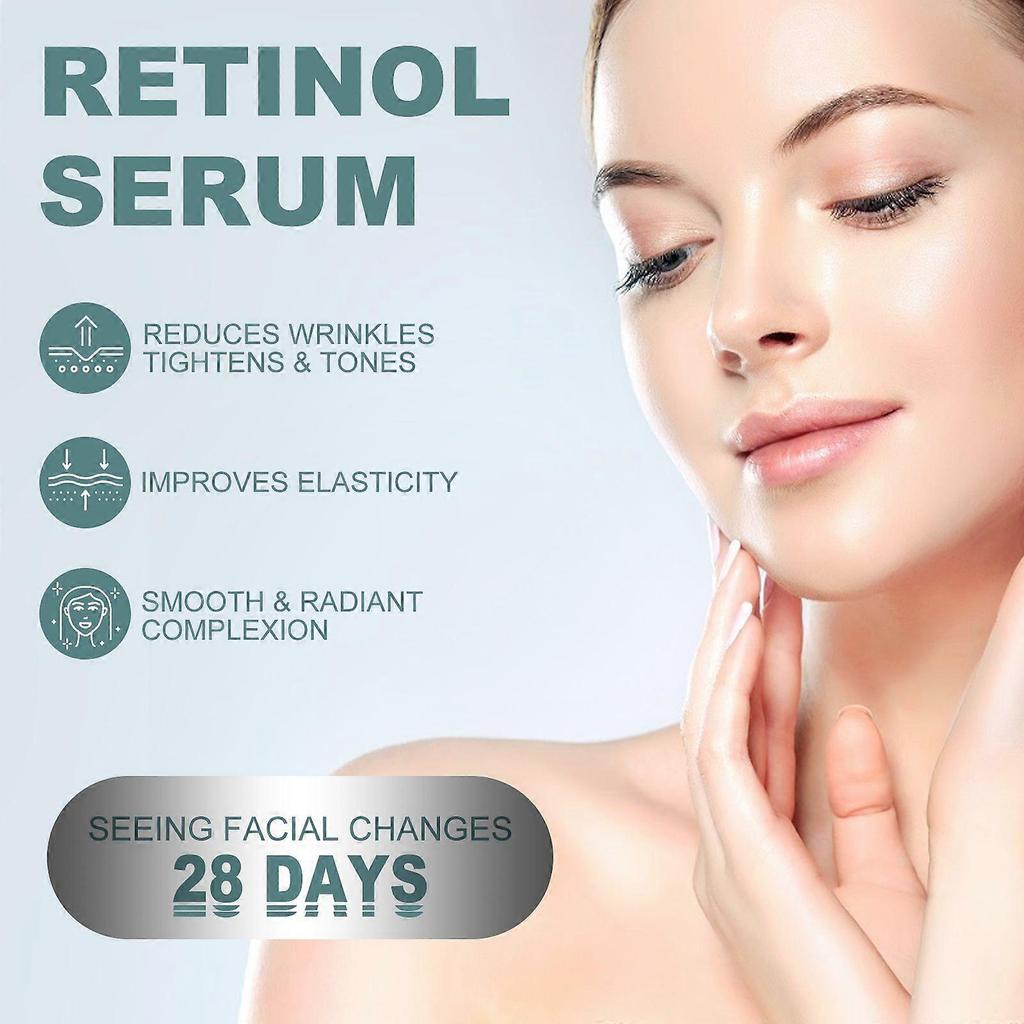 Hoygi Retinol Serum - Reduces Dark Spots And Fine Lines, Repairs Dull Skin, Brightens, Whitens, And Anti-Aging Essence