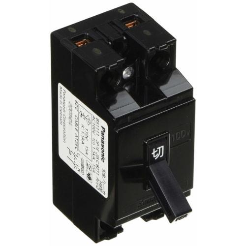 Panasonic Safety Breaker HB Type 2PIE 15A Blister Pack