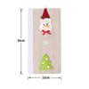 3Pcs/set Elk Christmas Fridge Handle Cover Santa Claus Refrigerator Handle Sticker  Kitchen
