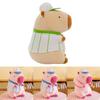 Capybara Plush Toy With Baseball Outfit And Backpack For Kids Gift Characters Included)