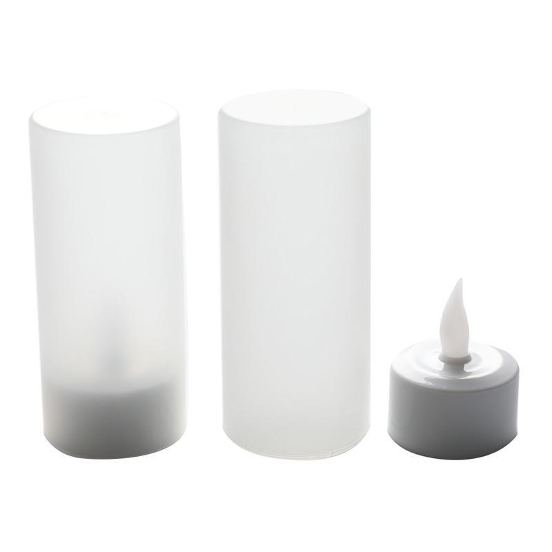 USB nabíjecí světlo dobíjecí s bezplamennými nabíjecími LED svíčkami na baterie