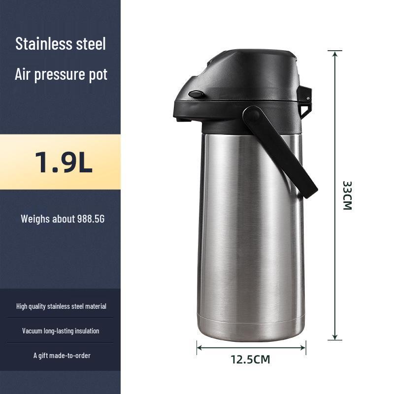 3L Stainless Steel Vacuum Insulated Thermos Flask with 4L Inner Liner, In Stock