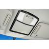 Front Reading Lamp Frame Cover Trim For Nissan Armada Y62 2017-2020 Carbon Fiber