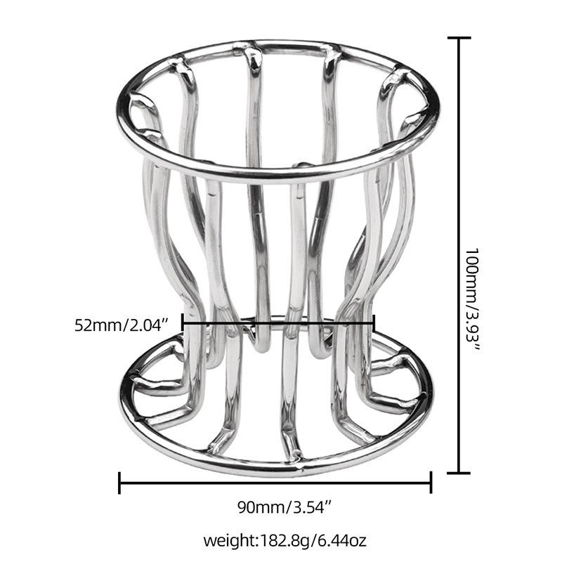 Metal Hollow Anal Plug for Self-Pleasure and Stimulation - Adult Sex Toy