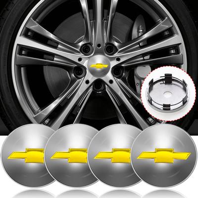 4Pcs 60MM Car Wheel Center Hub Cap Car Accessories for Chevry Cruze Impala Camaro Garna Equinox Volt Yakista AVEO Sedan Hatchback Malibu