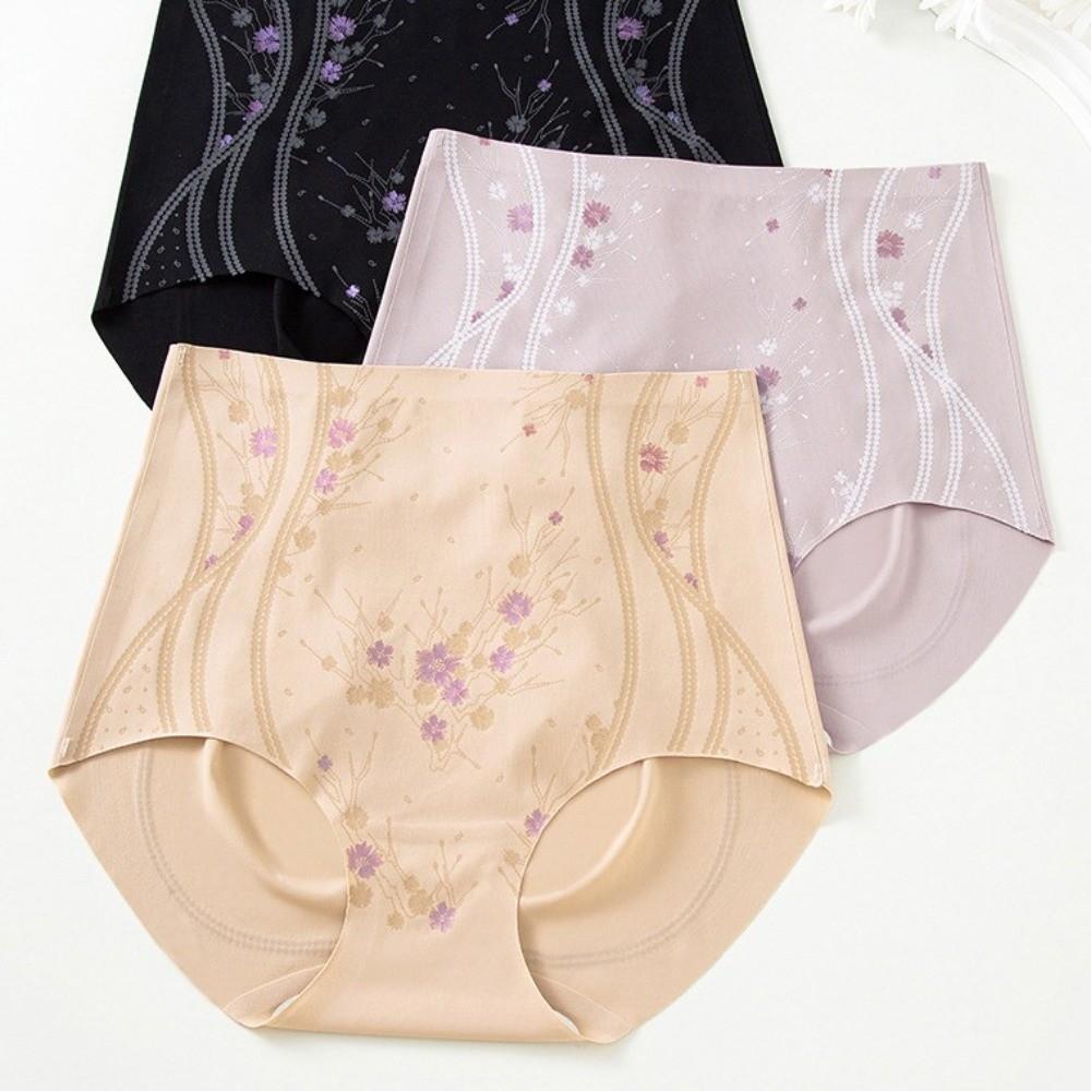 High Waist Butt Lifter Briefs Large Size Seamless Underpants Tummy Control Underwear  Postpartum