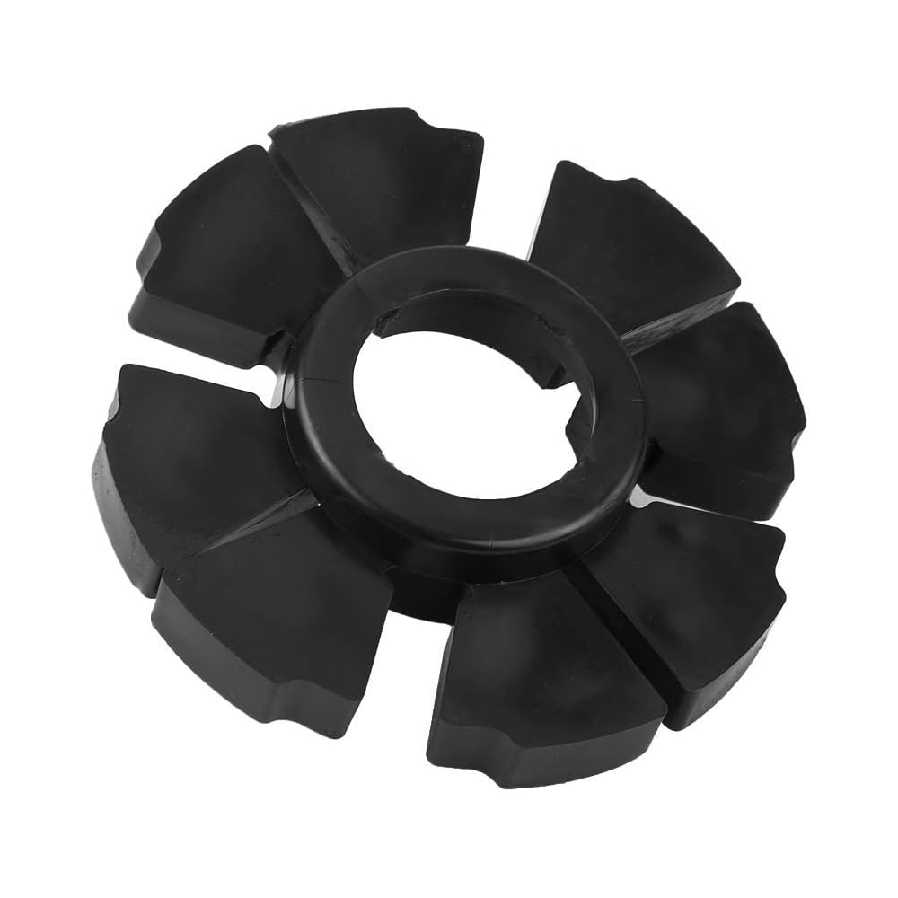 Qiilu Wheel Rubber Buffer Set for Suzuki GS125 GN125 GN250, ABS Material, Anti-Slip, Corrosion and Wear Resistant