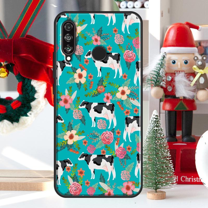 Cute Highland Cow For Huawei Nova 12i 11i 8i 12s Y73 Y72 Y61 Y91 Y90 Y70 Y60 9 10 SE P60 Pro P30 P40 Lite Case